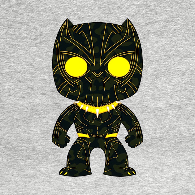 Killmonger POP by BlackActionTeesOnDemand